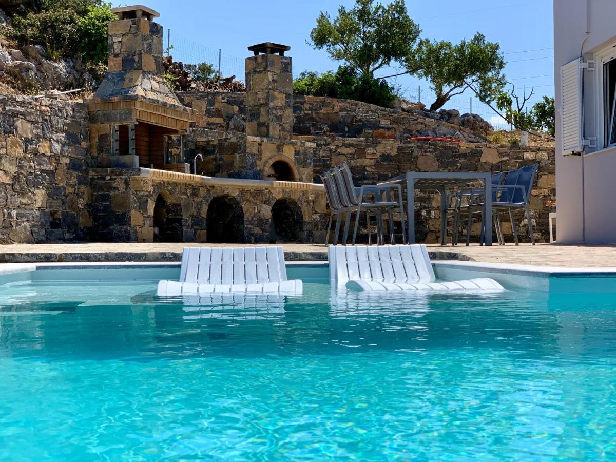 Crete Garden Guesthouse Ájosz Nikólaosz Kültér fotó